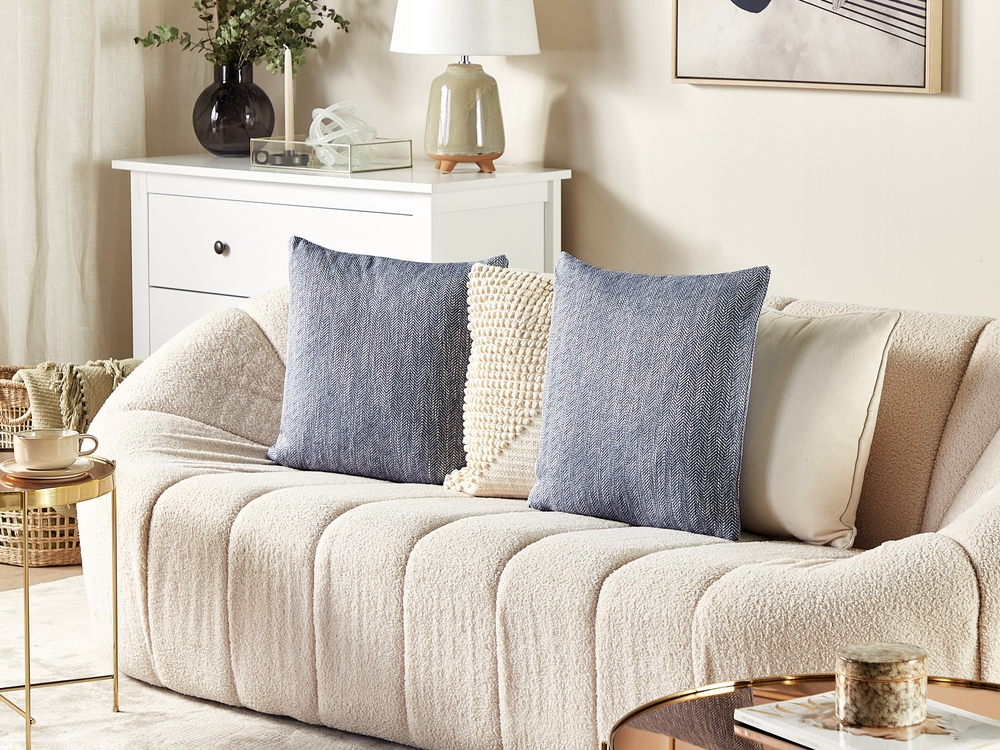 Grey chevron best sale cushions