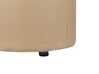 Pouf contenitore in ecopelle beige MARYLAND_891991