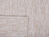 Teppich Baumwolle beige 80 x 150 cm Kurzflor DERINCE_805178