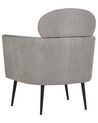 Fabric Armchair Taupe SOBY_875206