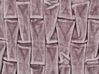 Coussin en velours plissé violet 45 x 45 cm CHIRITA_892777