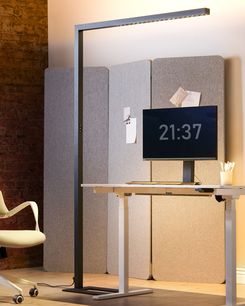 LED-lattiavalaisin alumiini musta MENSA LED-lattiavalaisin alumiini musta MENSA