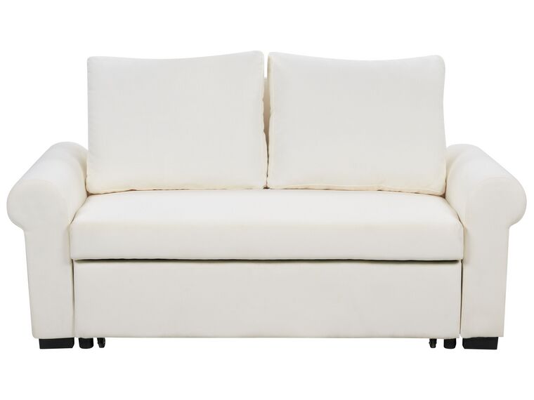 Sofa rozkładana kremowa SILDA_902453