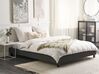 Łóżko tapicerowane bez zagłówka 180 x 200 cm szare ROANNE_724132