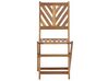 Conjunto de mesa e 2 cadeiras em madeira TERNI _777956