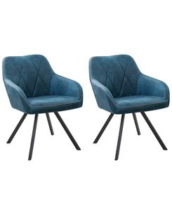 Tuoli kangas merensininen 2 kpl MONEE Tuoli kangas merensininen 2 kpl MONEE