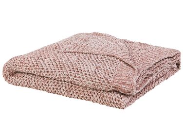 Blanket 150 x 200 cm Pink HAIFA