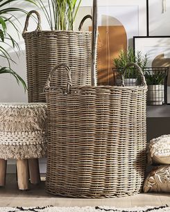 Kukkaruukku polyrottinki hiekanruskea 2 kpl BITOLA Kukkaruukku polyrottinki hiekanruskea 2 kpl BITOLA