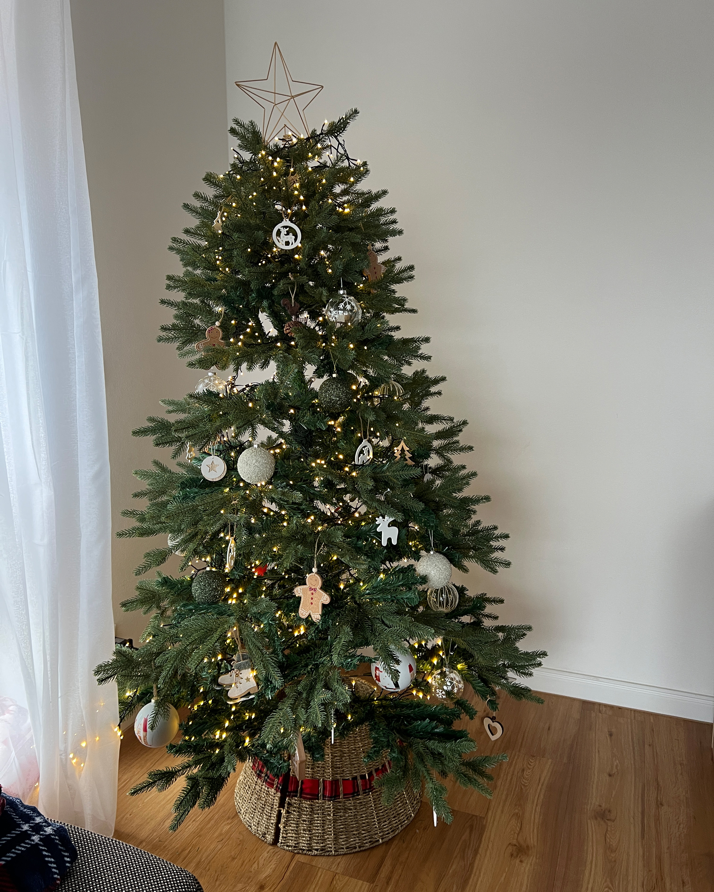 Künstlicher Weihnachtsbaum 180 cm grün HUXLEY_895599