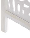 Paravento 3 pannelli legno bianco 170 x 122 cm MELAGO_874114