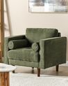 Fabric Armchair Green NURMO_896000