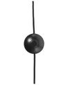 Lámpara de pie negra 165 cm CHANZA_696207