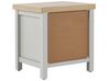 2 Drawer Bedside Table Grey CLIO_826137