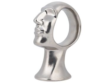 Figurka głowa srebrna TAXILA