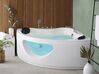 Whirlpool Corner Bath with LED 207 x 1460 mm White TOCOA II_820472