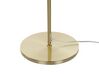 Stehlampe Metall braun / gold 137 cm PERISTERI_897195