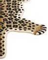 Tapis pour enfants en laine beige 100 x 160 cm léopard AZAAD_874885