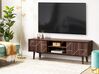 Mueble TV madera oscura 150 x 39 cm FRANKLIN_840500
