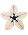 Ceiling Fan Black and Natural MAMMOTH_862422