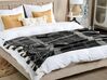 Fekete pamut ágytakaró 130 x 170 cm KULAC_864076