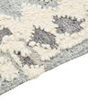 Kelim Teppich Wolle mehrfarbig 80 x 150 cm geometrisches Muster Kurzflor MRGAVET_860060