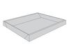 Estructura de espuma negra para cama de agua 180 x 200 cm SIMPLE_17110