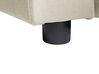Canapé panoramique convertible beige 5 places avec rangement SOMMEN_723487