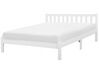 Drevená posteľ 180 x 200 cm biela FLORAC_797672