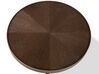 Soffbord mörkbrun med svarta/gulda ben RAMONA_705728