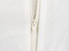 Bézs pamut szitakötő mintás díszpárna kétdarabos szettben 45 x 45 cm CORNALES_892895