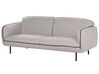 3 Seater Fabric Sofa Light Grey TONSBERG_896873