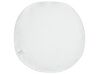 Udendørs pude grå/hvid stof ø 40 cm sæt af 2 PIANAZZO_882880