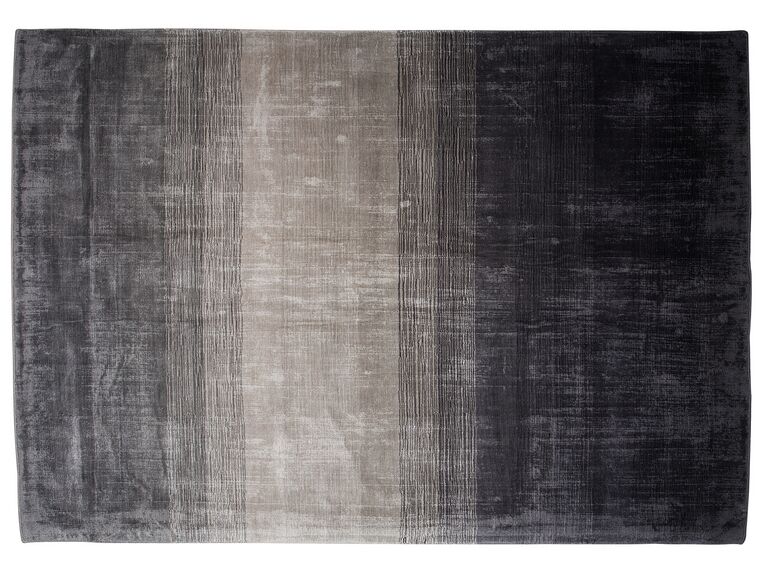 Koberec černo-šedý 160 x 230 cm krátkovlasý ERCIS_710171