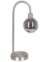 Lámpara de mesa de metal plateado 41 cm RAMIS_841472