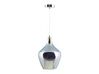Lampe suspension en forme évasée argenté SANGONE_692550
