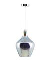 Glass Pendant Lamp Silver SANGONE_692550