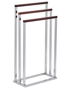 Pyyheteline hopea/tumma puu 45 x 84 cm CHARRAS Pyyheteline hopea/tumma puu 45 x 84 cm CHARRAS