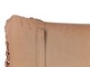 Set di 2 cuscini cotone macramè marrone 45 x 45 cm BAMIAN_904674