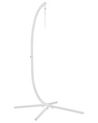 Cadeira suspensa em metal e corda branca com suporte ARCO_844234