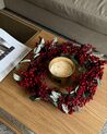 Christmas Wreath ⌀ 40 cm Red PUROL_895692