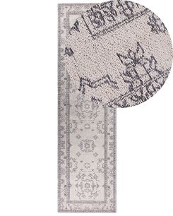 Matto puuvilla beige 80 x 300 cm GOLLER