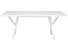 Eettafel hout wit 180 x 100 cm LISALA_727104