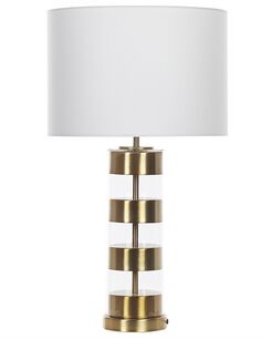 Pöytävalaisin metalli valkoinen/kulta BEATTON Pöytävalaisin metalli valkoinen/kulta BEATTON