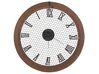 Reloj de pared madera oscura ø54 cm FUBEROS_797041