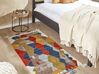 Vlnený kelímový koberec 80 x 150 cm viacfarebný ARZAKAN_858315