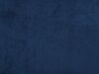 Lenoška čalouněná tmavě modrým sametem LUIRO_729388