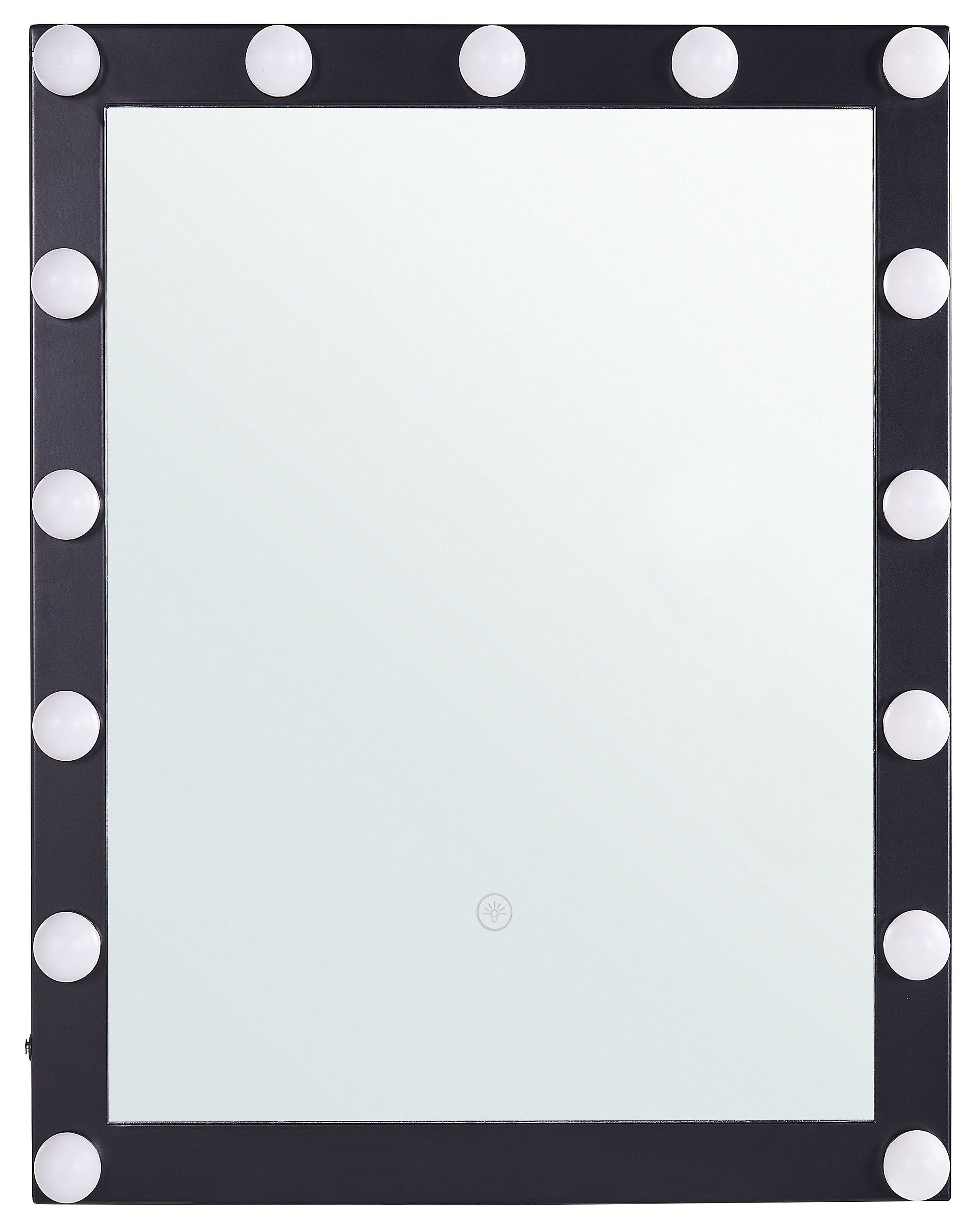 Miroir lumineux LED ovale 60 x 80 cm MAZILLE 