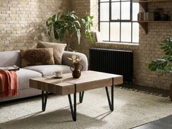 Sohvapöytä ruskea/musta ADENA Sohvapöytä ruskea/musta ADENA