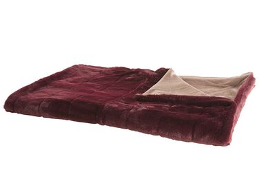 Bordó ágytakaró 180 x 220 cm TANTAN