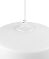 Lampe suspension blanc en verre transparent MURRAY_680390